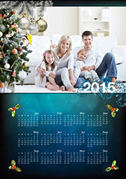 2014 homemade photo calendar template