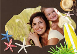 wonderful chocolate picture frame collage template