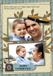 lovely greeting card for father