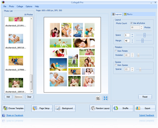 CollageIt Pro for Windows Screenshot