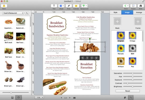 menu designer online elita aisushi co