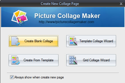 four methods to make collage