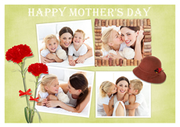 happy mothers day card sample
