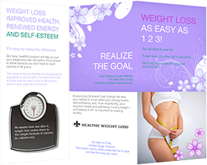 free weight loss brochure template