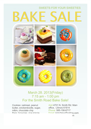 bake sale flyer template