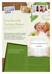 flyer template for nursing home