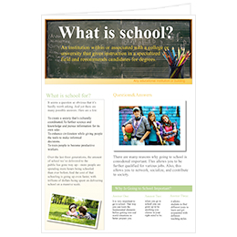 newsletter ideas of school