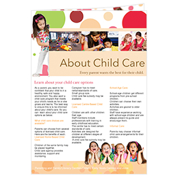 newsletter template about child care