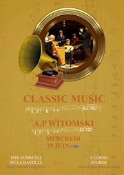 poster templates of classic music