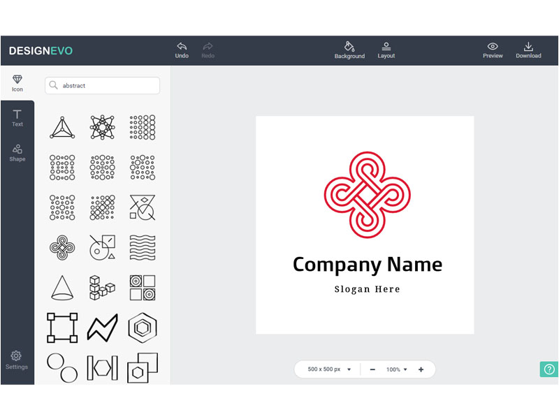 Free Online Logo Maker - Design Unique and Professional Logos in Minutes. recent Screen Shot