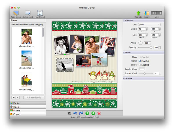 Picture Collage Maker Lite for Mac Screenshot