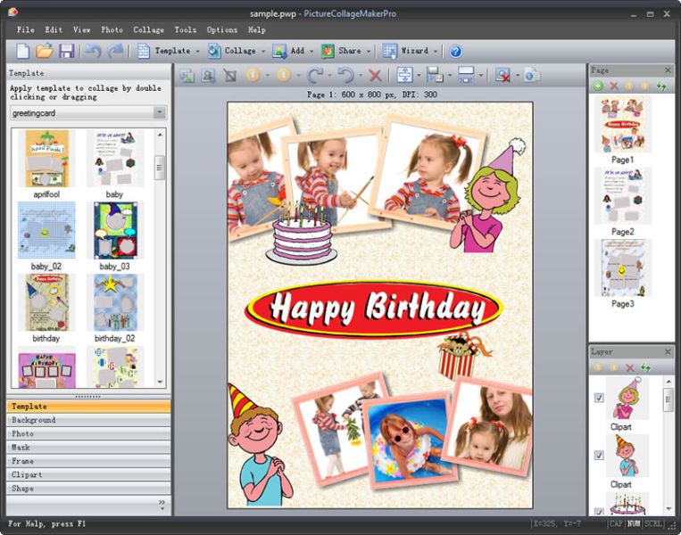 Picture Collage Maker Pro 4.1.4 screenshot