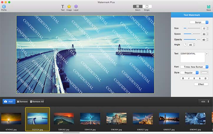 Watermark Plus for Mac