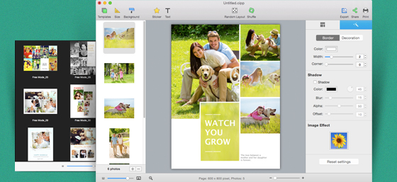 CollageIt for Mac screenshot