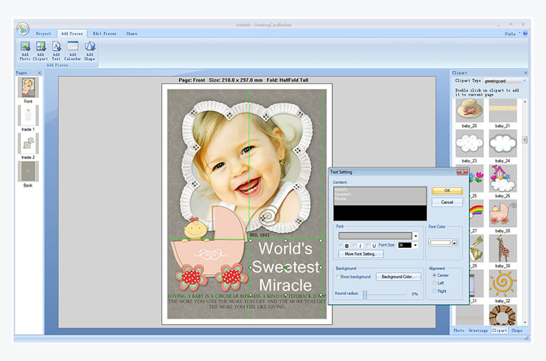 Greeting Card Software | Greeting Card Maker | Photo ...