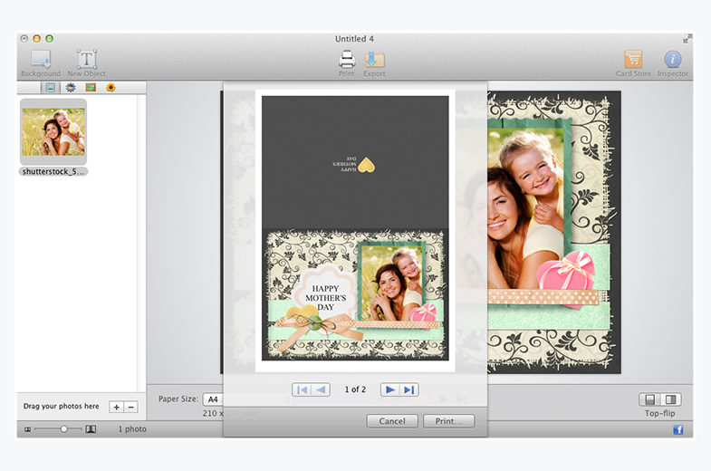 best card maker for mac