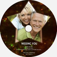 brand new disk cover template design
