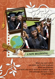 awesome graduation invites card