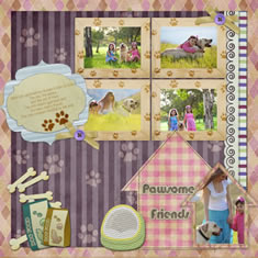 scrapbook album for pet life