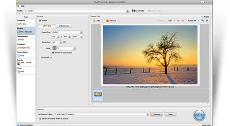 PearlMountain Image Converter screenshot