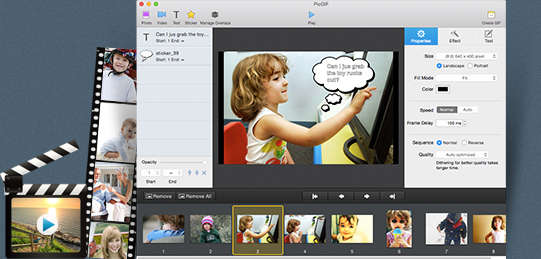 Quick GIF Maker for Making Animated GIFs with Ease - PicGIF for Mac