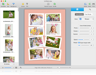 CollageIt Pro for Mac Screenshot