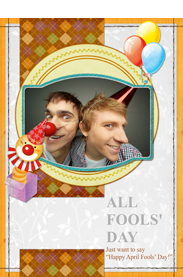 humorous april fools card template