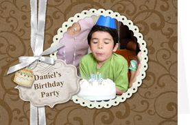 birthday party invitation card