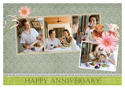 love anniversary card template