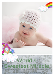 baby greeting card template