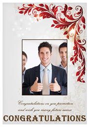 greeting card template for congratulation