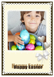 lovely baby easter card