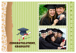 graduation greeting card sample