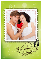 valentine greeting card