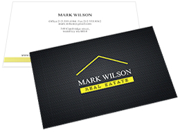 real estate business card template