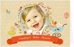 baby shower invitation card