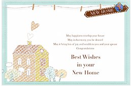 best wish invitation card