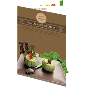 catalog template of vegetables