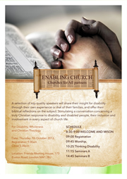 church flyer template