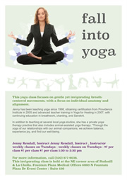 flyer template for yoga hall