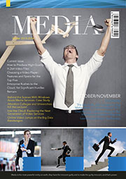 media magazine printing template