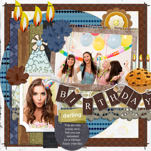 amazing birthday scrapbook