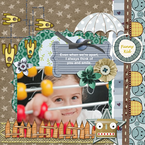 scrapbook album for kids