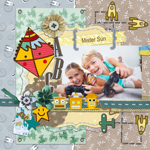 scrapbook design for kids