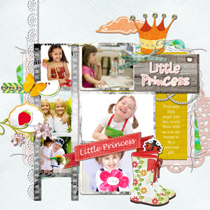 scrapbook design for little kids