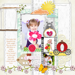 idea for kids scrapbook