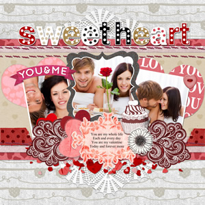 awesome Valentine scrapbook sample Valentine scrapbook sample