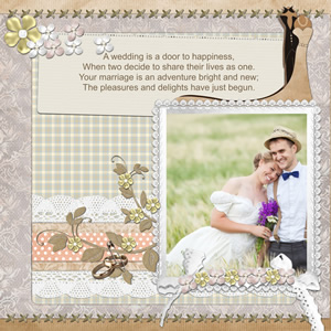 wedding scrapbook