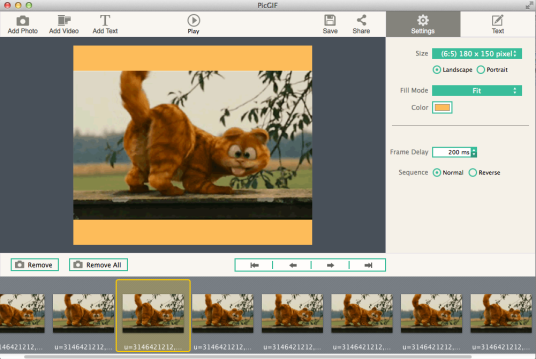 Quick GIF Maker for Making Animated GIFs with Ease - PicGIF for Mac
