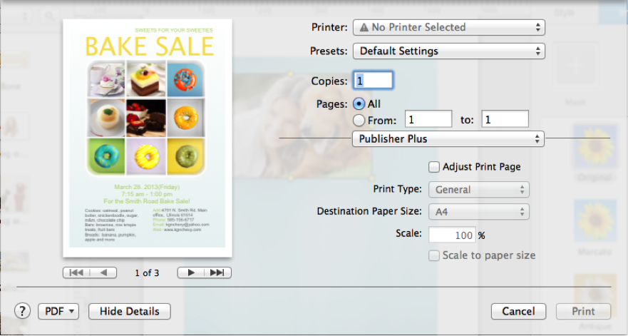custom file size in publisher plus custom file size in publisher plus